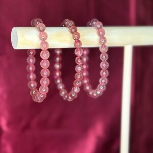 Pink Strawberry Quartz